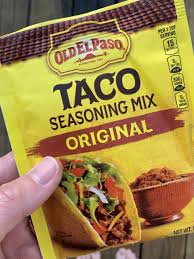 are old el paso taco seasoning packets
