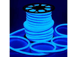 Delight 150ft Blue Led Neon Rope Light Flex Tube Sign Indoor Outdoor Holiday Decor Lighting 110v Newegg Com