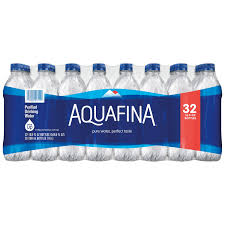 aquafina purified water nutrition