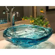 Water Bowl Glass Vessel Sinks