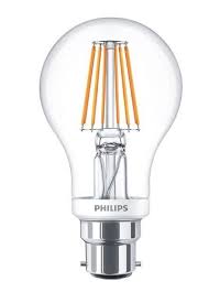 .h1 120v led source : Classic Filament Led Lamp Dimmable 60w Equivalent Bayonet B22 Philips