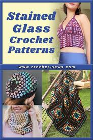 15 Stained Glass Crochet Patterns