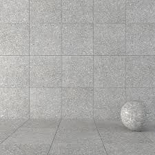 Stone Wall Tiles Terrazzo Grey 80x80