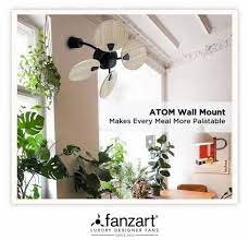 Electricity Fanzart Atom Wall Mount Fan