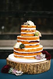 This is the traditional recipe used for wedding cakes. Beautiful Naked Wedding Cake Ideas Martha Stewart