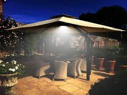Rechargeable Patio Umbrella Lights With