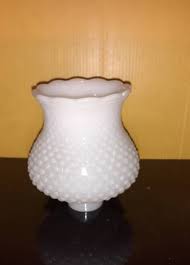 Milk Glass Lamp Shade Antiques By