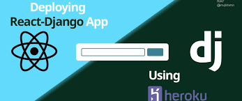 deploying react django app using heroku