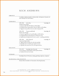 First Time Job Resume Examples Lovely Simple Resume Examples