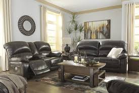 Power Reclining Sofa And Chair In Gray