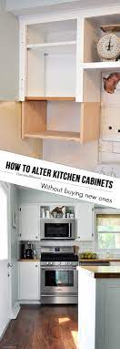 Whether you opt for brand new cabinets or refinishing your existing cabinets, you can save a lot of money by installing them yourself. How To Alter Kitchen Cabinets Cherished Bliss
