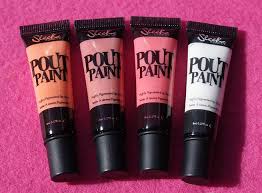 4x sleek pout paints milkshake peachy