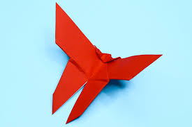 how to make an origami erfly