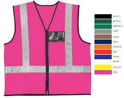 It features a reflective pattern with a durable and fully adjustable velcro fasterners. Mmg Group R95 00 Pink Hi Vis Viz Vest High Visibility Safety Reflective Waistcoat Www Mmggroup Co Za
