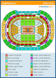 Nuggets Seating Chart Awesome Pepsi Center Seating Map