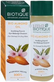 biotique bio almond oil soothing face