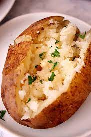 Whether you're trying to stretch your food dollar or creating a cooking the potatoes directly on the oven rack assures that you will get an evenly cooked potato with a crispy skin. Instant Pot Baked Potatoes Recipe Crunchy Creamy Sweet