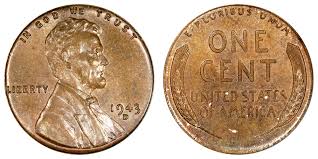1943 D Lincoln Wheat Penny Bronze Copper Coin Value Prices