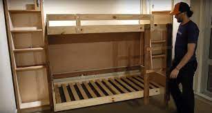 how to build a murphy bunk bed diy