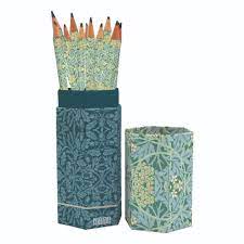 gifted stationery william morris pencil