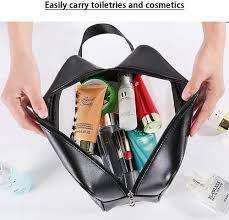 mitsico waterproof cosmetic bag for