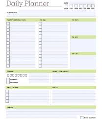 Easy To Use Daily Work Schedule And Appointment Template Sample A