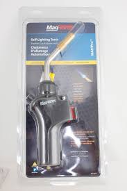Mag Torch Mt565c Self Lighting Silver Swirl Heavy Duty Mapp Or Propane Torch