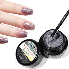 laser kaleidoscope gel nail polish