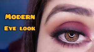 how to model eye makeup look party