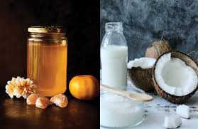 honey and coconut oil natural home