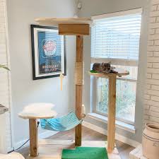 how to build a diy cat tree for your