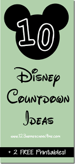 10 Fun Disney Countdown Ideas 123 Homeschool 4 Me