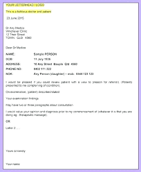 Patient Referral Letter Template