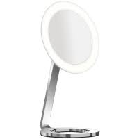 led moon dance make up wall mirror by