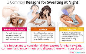 reasons for night sweats 4 common and
