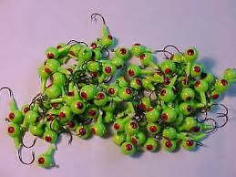 50 New Floating Walleye Jig Heads 1 4 Oz Size Assorted Mix