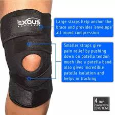 Braceability Xl Plus Size Knee Brace Bariatric Knee Support For Big Wide Thighs With Adjustable Hinges For Meniscus Tears Ligament Injuries
