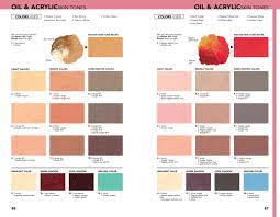 color mixing recipes for oil acrylic