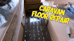 caravan floor repair luner clubman