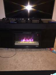 Pacer 64 Contemporary Fireplace Tv