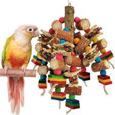 natural parrot chew toys