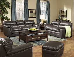 full leather transitional style sofa