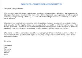 Free Samples Of Reference Letters Magdalene Project Org