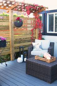 fall patio decorations clean and