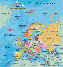Stockvektoren und lizenzfreie illustrationen thema europakarte. Karte Von Europa Weltkarte Politisch Ubersichtskarte Regionen Der Welt Welt Atlas De