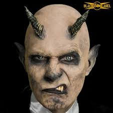 demon horns latex prosthetics makeup