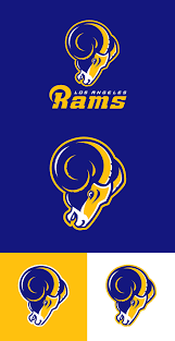 New logo and identity for amber waves by ma'am. Los Angeles Rams Concept On Behance Los Angeles Rams Nfl Football Logos Los Angeles