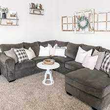 Gray Sectional Living Room Grey Couch
