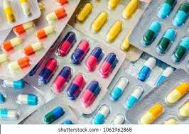 Pharmaceuticals Antibiotics Pills Medicine Colorful Antibacterials Stock Photo 1061962868 | Shutterstock