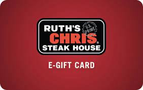 ruth s chris steakhouse egift gift